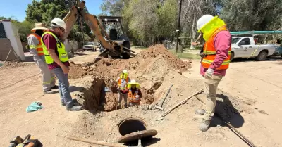 CESPM refuerza mantenimiento sanitario en la colonia Mariano Abasolo con jornada