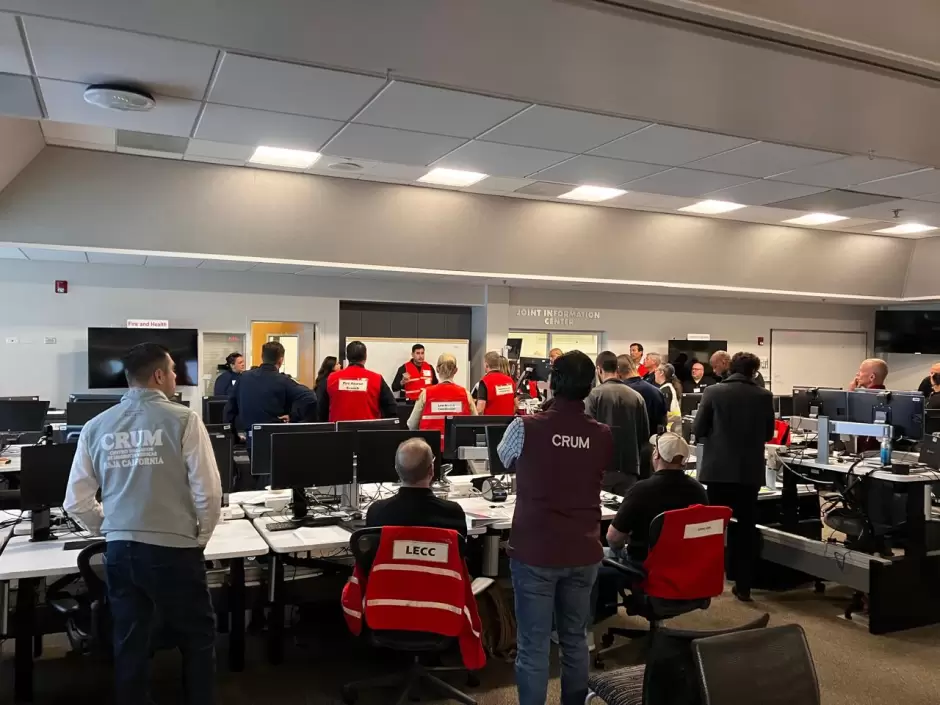 CRUM participa como observador en simulacro "Falla Rose Canyon 2026" en San Diego