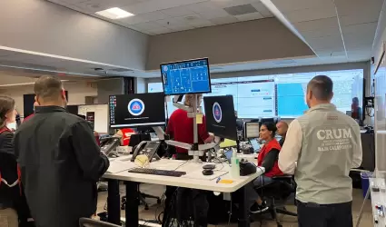 CRUM participa como observador en simulacro "Falla Rose Canyon 2026" en San Dieg