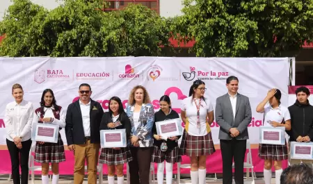 Secretar�a de Educaci�n de Baja California realiza la jornada preventiva "Mi Esc