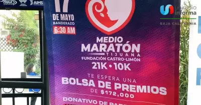 VIDEO.- Anuncian Medio Marat�n Tijuana de la Fundaci�n Castro-Lim�n en beneficio