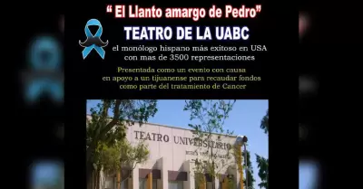 Presentan mon�logo en Tijuana a beneficio de fot�grafo con c�ncer