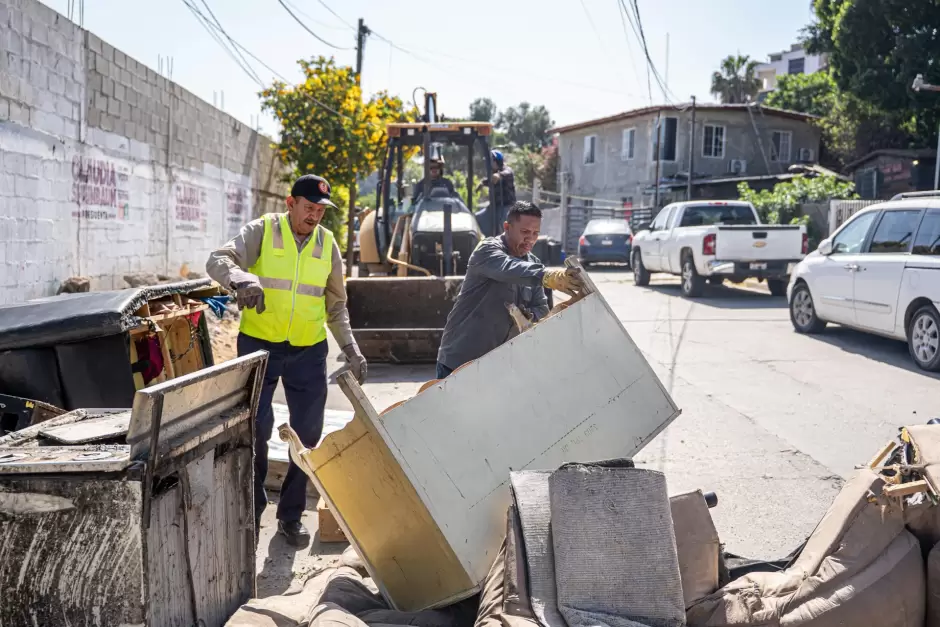 Recolecci�n de 57 toneladas de basura pesada