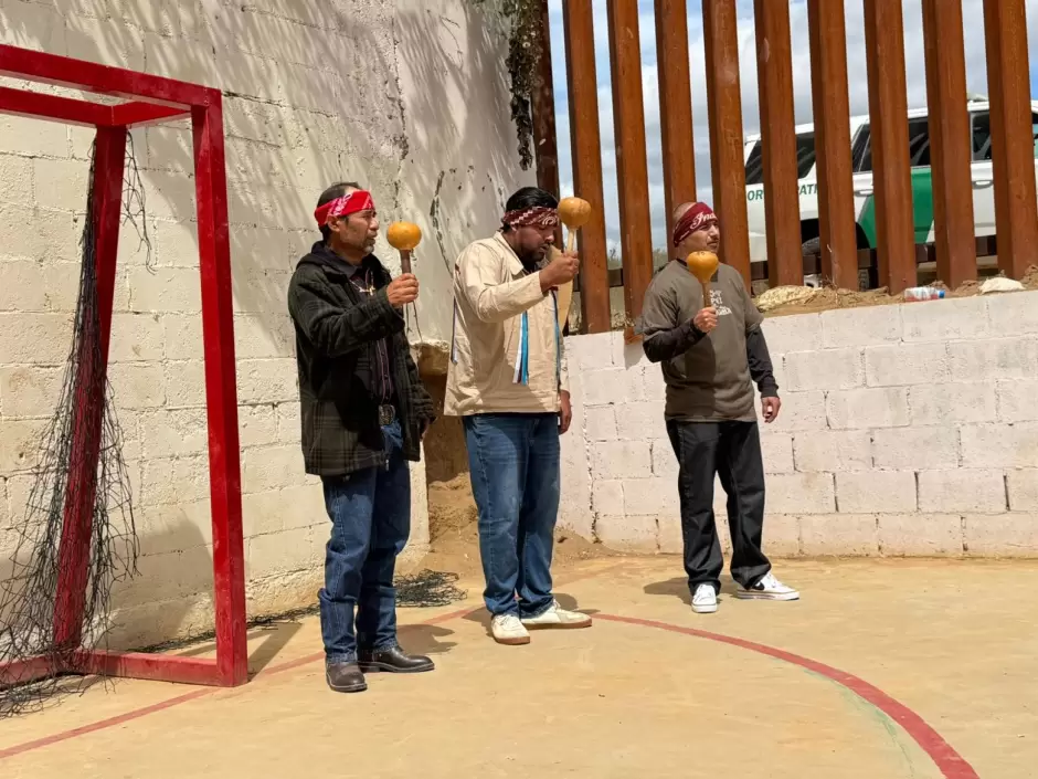 Comunidades Kumiai se re�nen en el CEART de Tecate