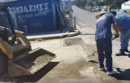 Refuerza gobierno de Claudia Agat�n acciones de mantenimiento en pluviales