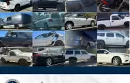 FGE recupera 37 veh�culos con reporte de robo en Tijuana