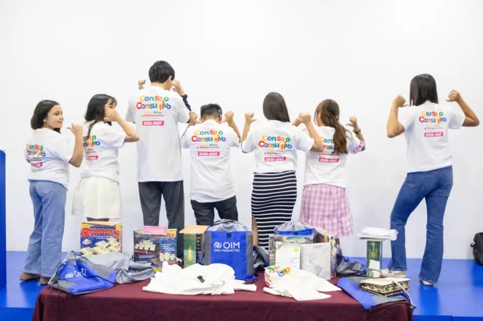 Sesi�n del Consejo Consultivo de Ni�as, Ni�os y Adolescentes de Baja California