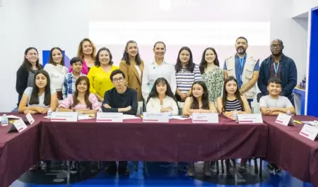 Sesi�n del Consejo Consultivo de Ni�as, Ni�os y Adolescentes de Baja California