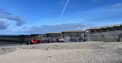 Intentos de cruce irregular a EEEUU a trav�s del mar en la zona de Playas de Tij