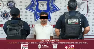Detenido por irrumpir en casa de su expareja en Mexicali