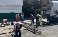 Avanza 65% pavimentaci�n de la calle Mina en Ensenada