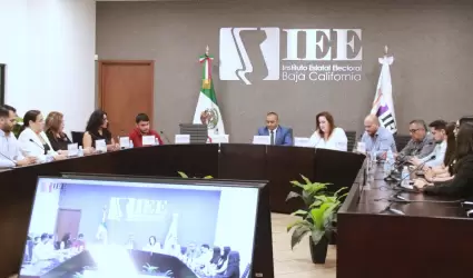 IEEBC reporta avances en planeaci�n electoral y actividades institucionales de m