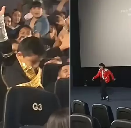 Ni�o desata euforia al bailar como Michael Jackson