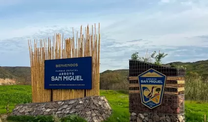 Publican plan de manejo del Parque Estatal Arroyo San Miguel en Ensenada