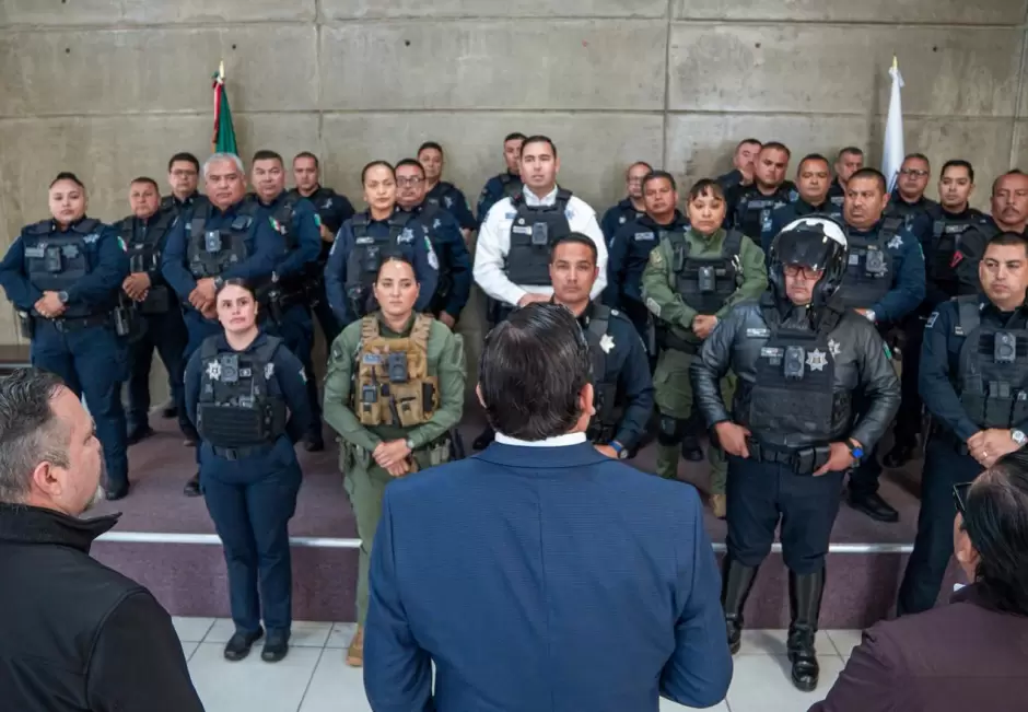 Uso de c�maras corporales en Polic�a Municipal