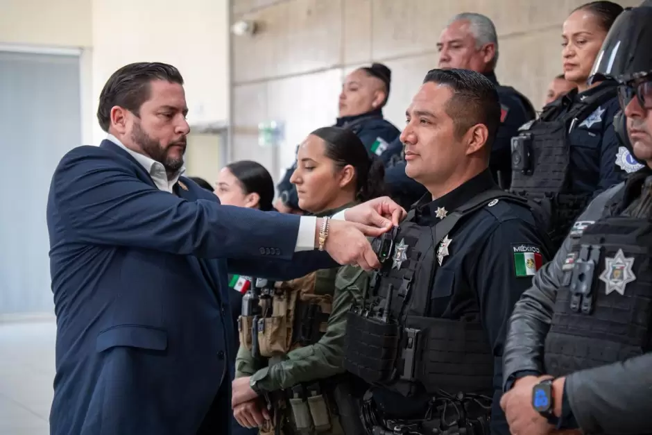 Uso de c�maras corporales en Polic�a Municipal