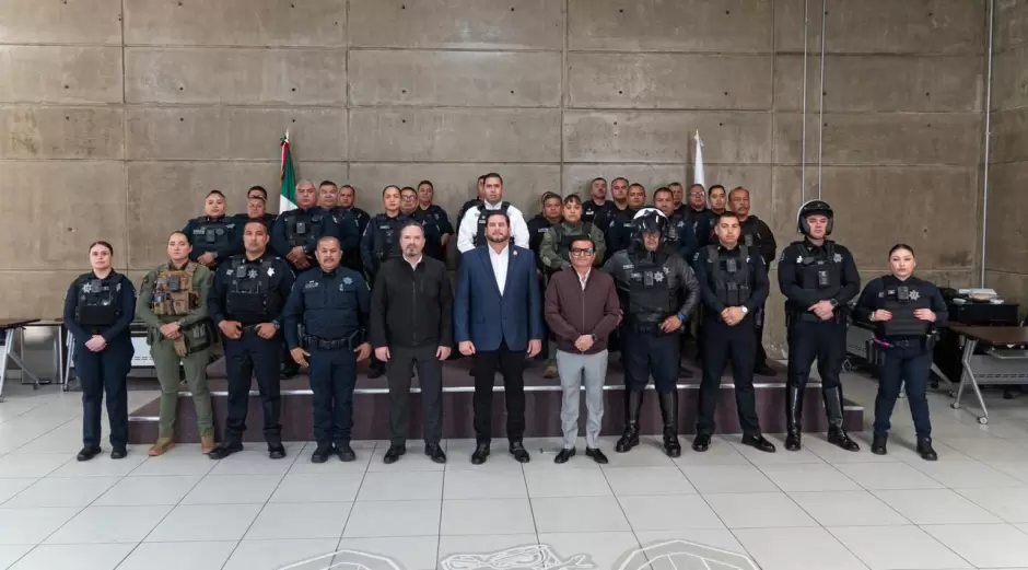 Uso de c�maras corporales en Polic�a Municipal