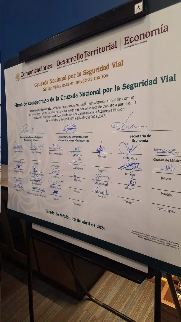 Baja California se suma a estrategia nacional para reducir accidentes viales