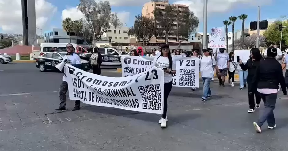 Manifestaci�n de colectivo "Soy pap�, no criminal"