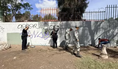 SSPCM rescata parque en La Morita con acciones de limpieza y seguridad