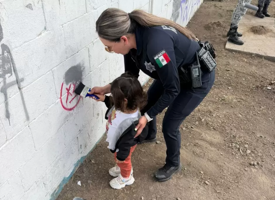SSPCM rescata parque en La Morita con acciones de limpieza y seguridad
