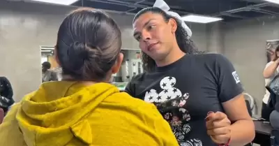 Mujeres trans participan en programa de capacitaci�n en oficios para migrantes d