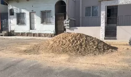 Vecinos de la colonia Morelos denuncian abandono de trabajos en obras de la Cesp