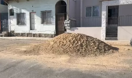 Vecinos de la colonia Morelos denuncian abandono de trabajos en obras de la Cesp