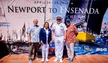 Claudia Agat�n fortalece los lazos de cooperaci�n binacional entre Ensenada y Ne