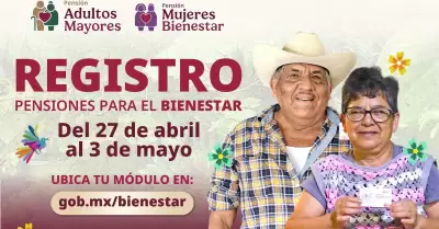 Registro para pensiones Bienestar