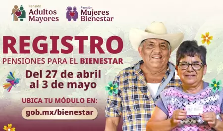 Registro para pensiones Bienestar
