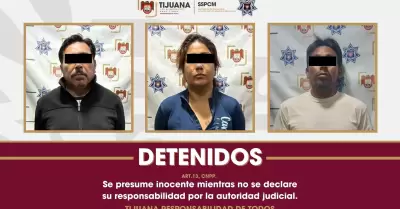 Detenidos por portar armas de fuego en distintos hechos en Tijuana