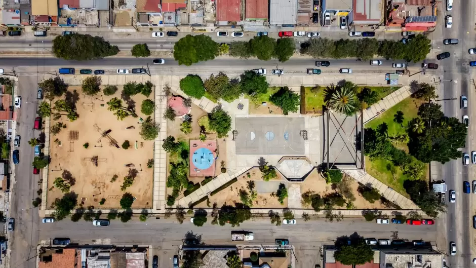 Mantenimiento al Parque Morelos