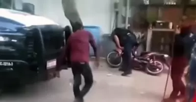 Falta administrativa de polic�as municipales