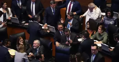 Choque en el Senado