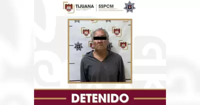 Detienen en Tijuana a sujeto por presunto abuso sexual a menor en Ejido Francisc