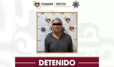 Detienen en Tijuana a sujeto por presunto abuso sexual a menor en Ejido Francisc