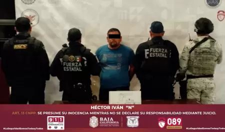 Aseguran a conductor armado tras manejo temerario en Tijuana