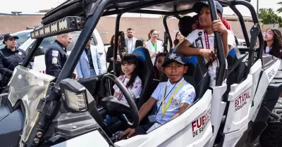 Promueve SSCBC cultura de paz con gabinete infantil por el D�a de la Ni�ez