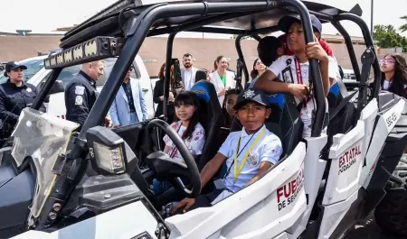 Promueve SSCBC cultura de paz con gabinete infantil por el D�a de la Ni�ez