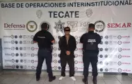 Polic�a de Tecate somete a sujeto agresivo tras reporte vecinal