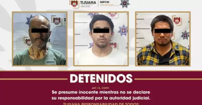 Caen tres pr�fugos buscados por narcomenudeo en Tijuana