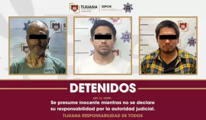Caen tres pr�fugos buscados por narcomenudeo en Tijuana