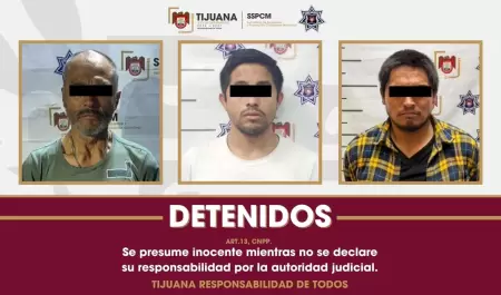 Caen tres pr�fugos buscados por narcomenudeo en Tijuana