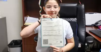 Ni�a secretaria general impulsa derechos de ni�as, ni�os y adolescentes en BC