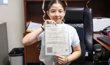 Ni�a secretaria general impulsa derechos de ni�as, ni�os y adolescentes en BC