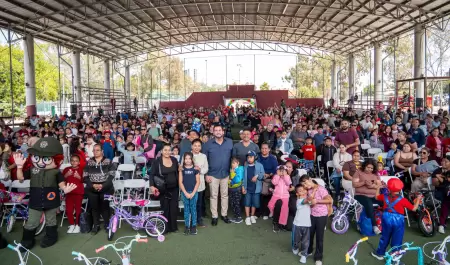 Ismael Burgue�o encabeza festejo inclusivo para ni�as y ni�os en Tijuana