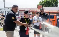 Ni�o coordina Protecci�n Civil BC por un d�a