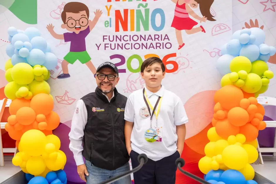 Ni�o coordina Protecci�n Civil BC por un d�a