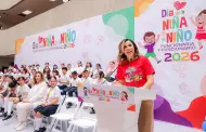 Fomenta gobernadora Marina del Pilar liderazgo de la ni�ez bajacaliforniana en el D�a de la Ni�a y el Ni�o